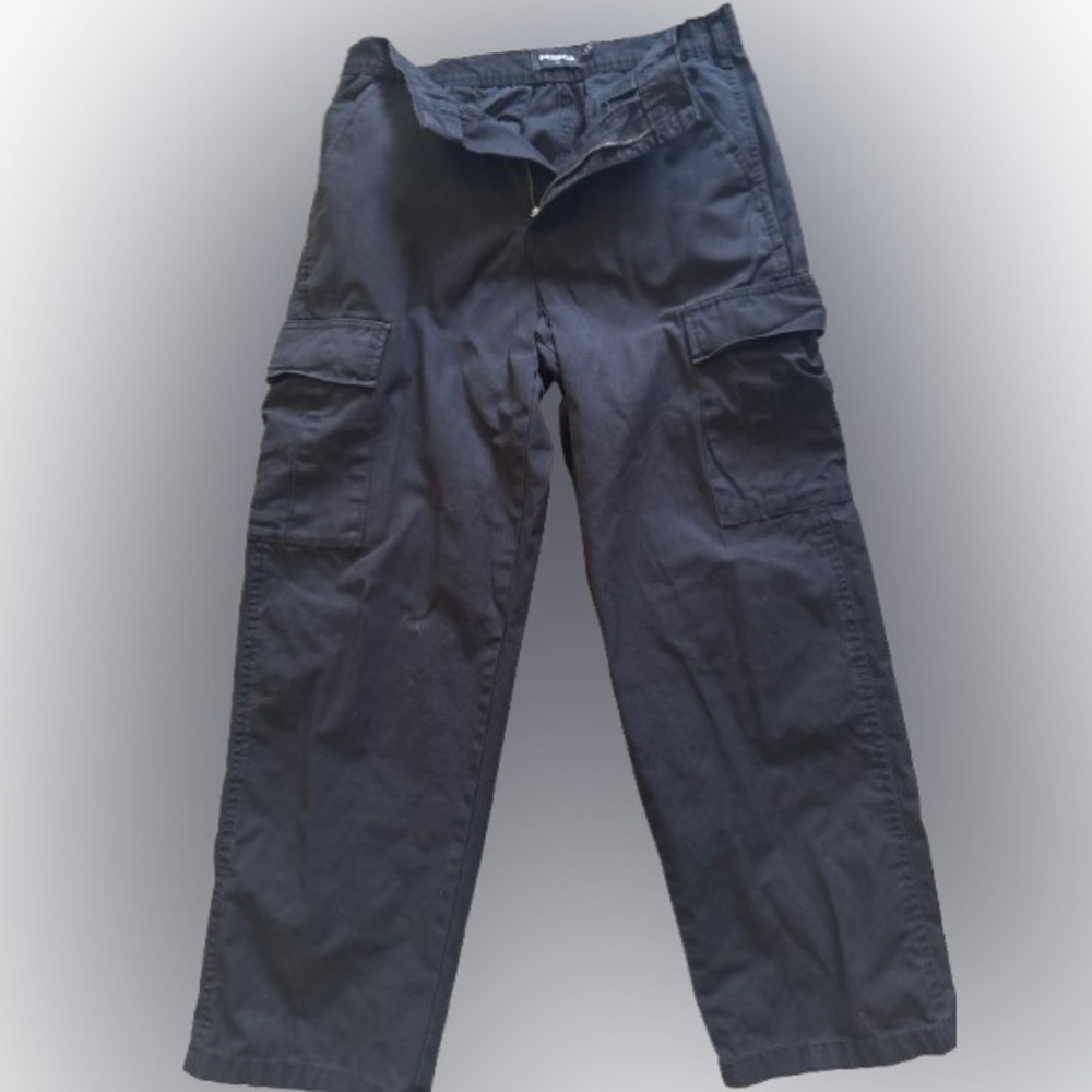 Men's Black Cargo Pants